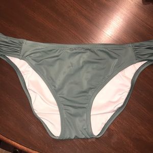 Army green bikini bottoms